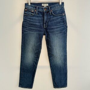 Madewell Mid Rise Classic Straight Jeans size 25